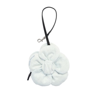 THE DAISY DENIM POUCH BAG CHARM